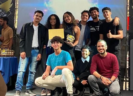 Alunos do IFBA de Irecê ganham prêmio no Festival Curta 5, em Vitória da Conquista