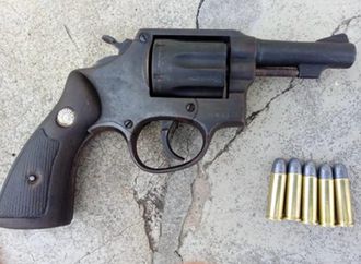 Após denúncia, homem foge da Polícia Militar e abandona revolver no mato em Canarana