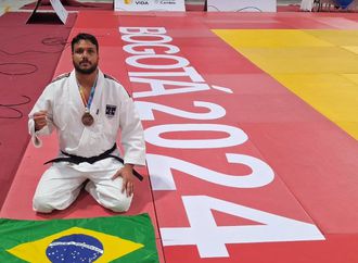 Atleta de Irecê conquista o bronze no Pan-americano de Judô na Colômbia