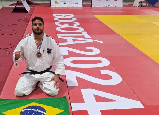 Atleta de Irecê conquista o bronze no Pan-americano de Judô na Colômbia