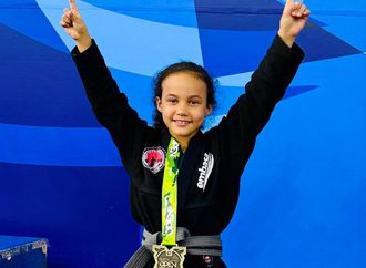 Atleta ireceense Beatriz Dourado conquista bronze no Rio Spring Kids International Open 2024 de Jiu-Jítsu