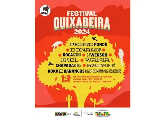 Festival Quixabeira acontece em Irecê neste final de semana