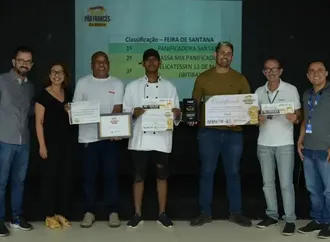 Panificadora Santana conquista 1º lugar na fase regional do Concurso Melhor Pão Francês da Bahia