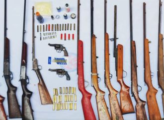 Polícia desvenda esconderijo de armas em Lagoa do Boi, Barro Alto