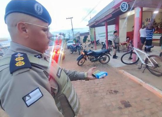 Polícia Militar realiza operação em Irecê e região com apreensão de munições e armas brancas