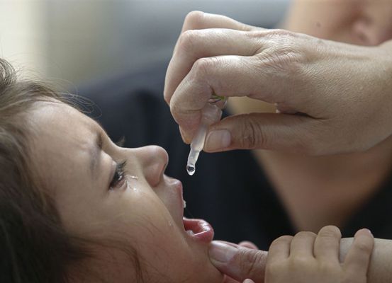 Sete em cada 10 municípios têm risco alto ou muito alto para pólio